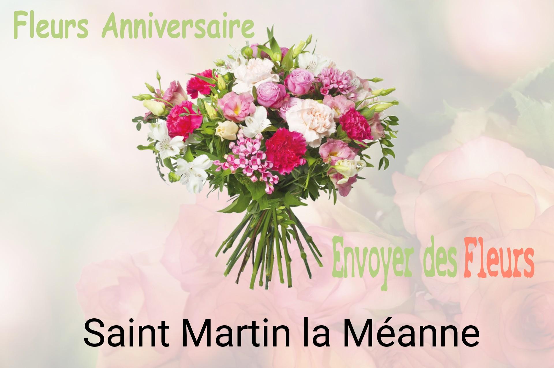 Bouquet de fleurs d’anniversaire livré à Saint-Martin-la-Méanne